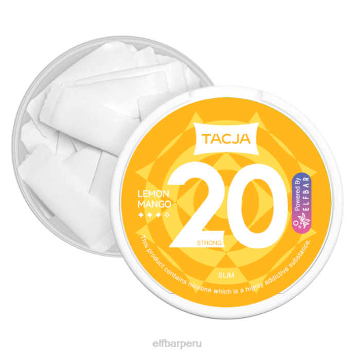 Bolsa de nicotina elfbar tacja - mango limón - 1 unidad - 20 mg/g 06XD224