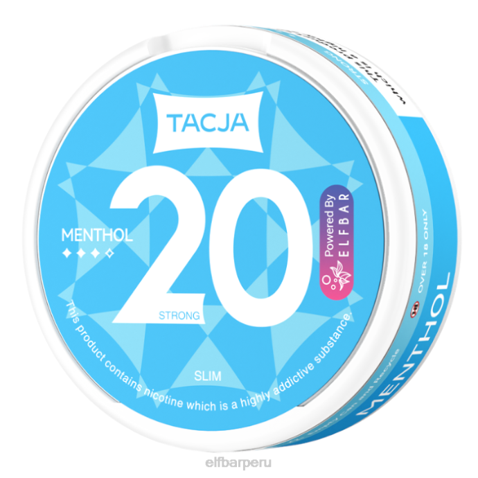 Bolsa de nicotina elfbar tacja - mentol - 1 paquete - 20 mg/g 06XD223