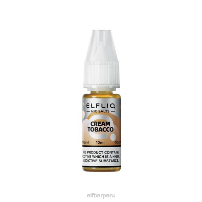 elfbar elfliq crema tabaco sales nic -10ml-10 mg/ml 06XD211