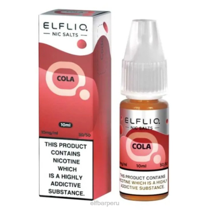 elfbar elfliq sales nic - cola - 10ml-10 mg/ml 06XD194
