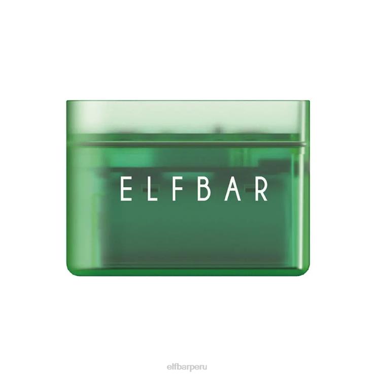 6DJVV136 ELFBAR kit de vainas precargadas lowit 5500 2%nic kiwi maracuyá guayaba kiwi maracuyá vaina de guayaba+batería verde