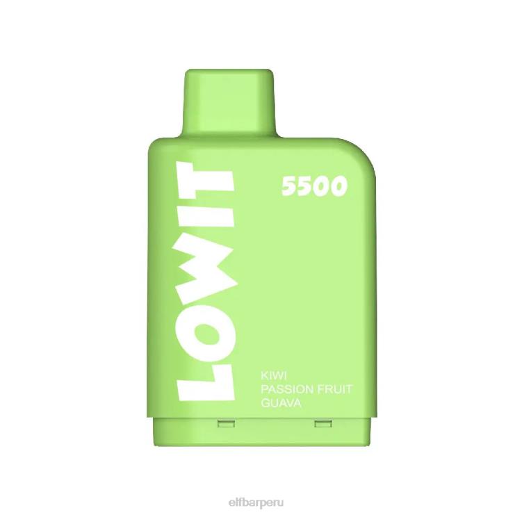 6DJVV148 ELFBAR vaina precargada lowit 5500 inhalaciones 2% nic limonada de uva cereza