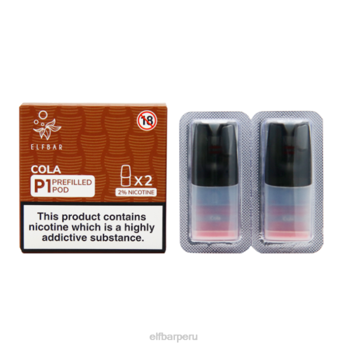 elfbar mate 500 p1 cápsulas precargadas - 20 mg (paquete de 2) 06XD145 uva