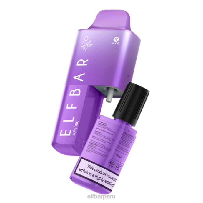 kit precargado elfbar af5000 - 20 mg 06XD52 uva