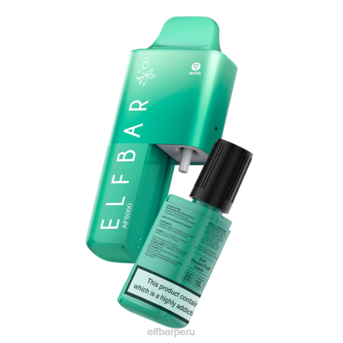 kit precargado elfbar af5000 - 20 mg 06XD58 kiwi maracuyá guayaba