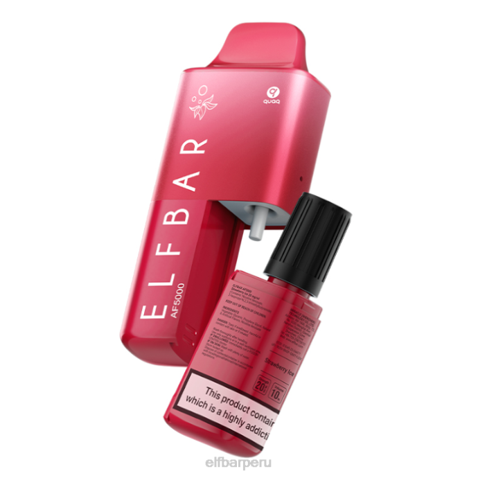 kit precargado elfbar af5000 - 20 mg 06XD60 hielo de fresa