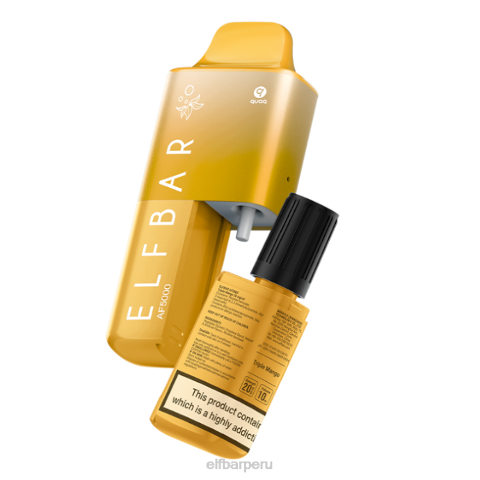 kit precargado elfbar af5000 - 20 mg 06XD62 mango triple
