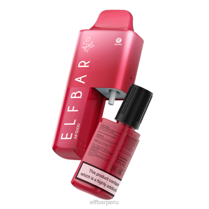 kit precargado elfbar af5000 - 20 mg 06XD63 fresa frambuesa cereza hielo