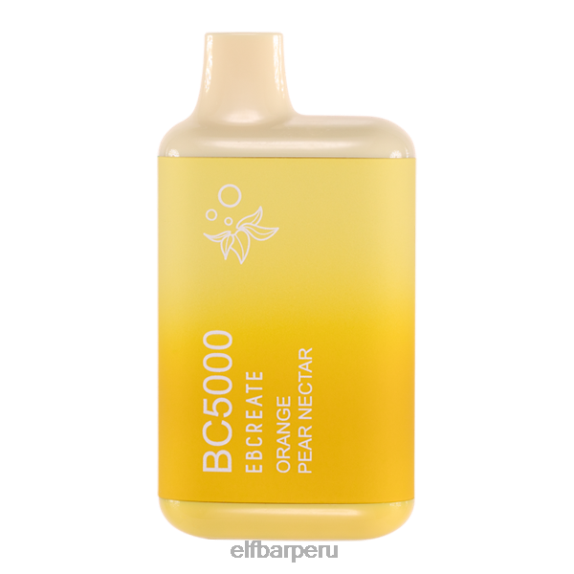 PF60H18 ELFBAR Néctar de pera y naranja bc5000 consumidor - 50 mg - individual