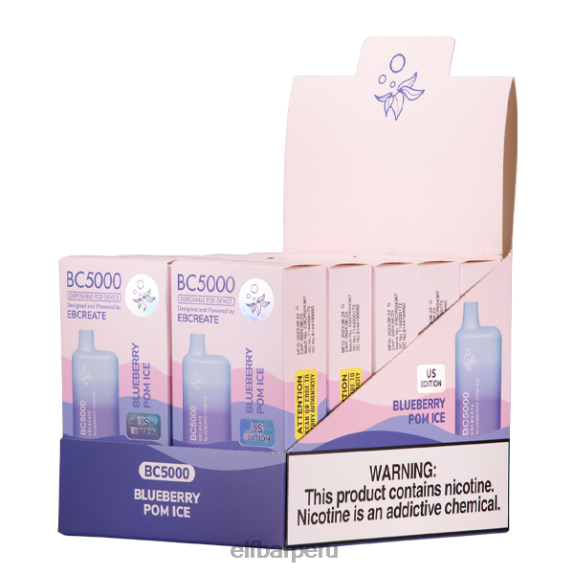 PF60H21 ELFBAR arándano pom ice bc5000 consumidor - 40 mg - individual