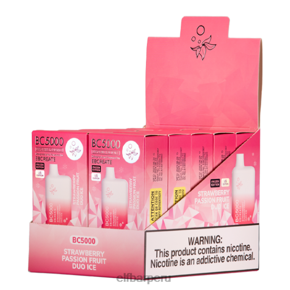 PF60H28 ELFBAR fresa maracuyá dúo hielo bc5000 consumidor - 50 mg - individual