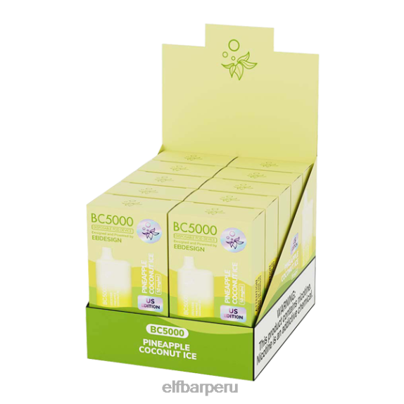 PF60H39 ELFBAR piña coco hielo bc5000 consumidor - single