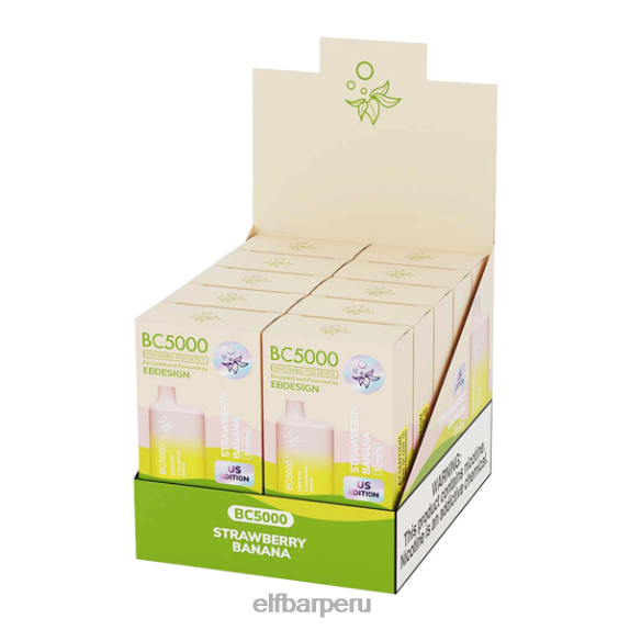 PF60H41 ELFBAR fresa plátano bc5000 consumidor - individual - 50 mg