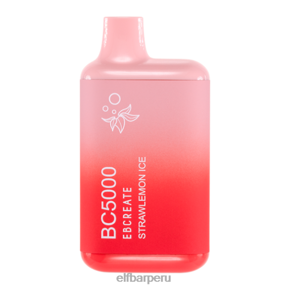 PF60H51 ELFBAR Hielo de fresa y limón bc5000 consumidor - 40 mg - individual