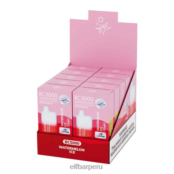 PF60H7 ELFBAR Consumidor de hielo de sandía bc5000 - individual - 40 mg