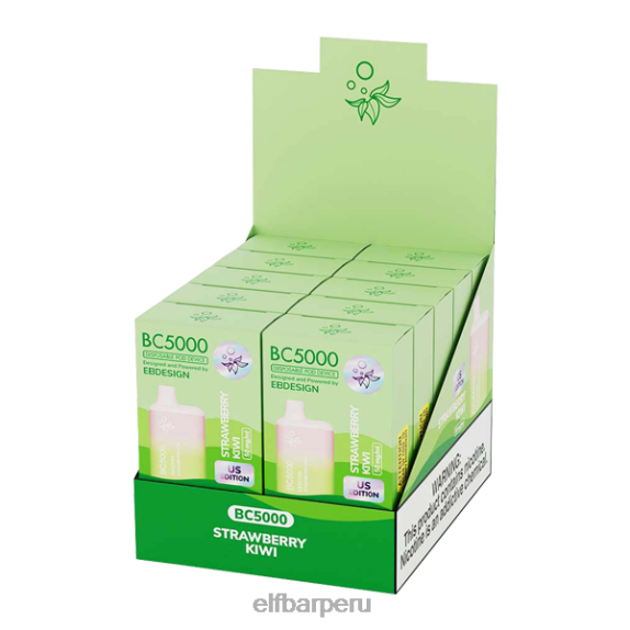 PF60H8 ELFBAR fresa kiwi bc5000 consumidor - individual - 50 mg