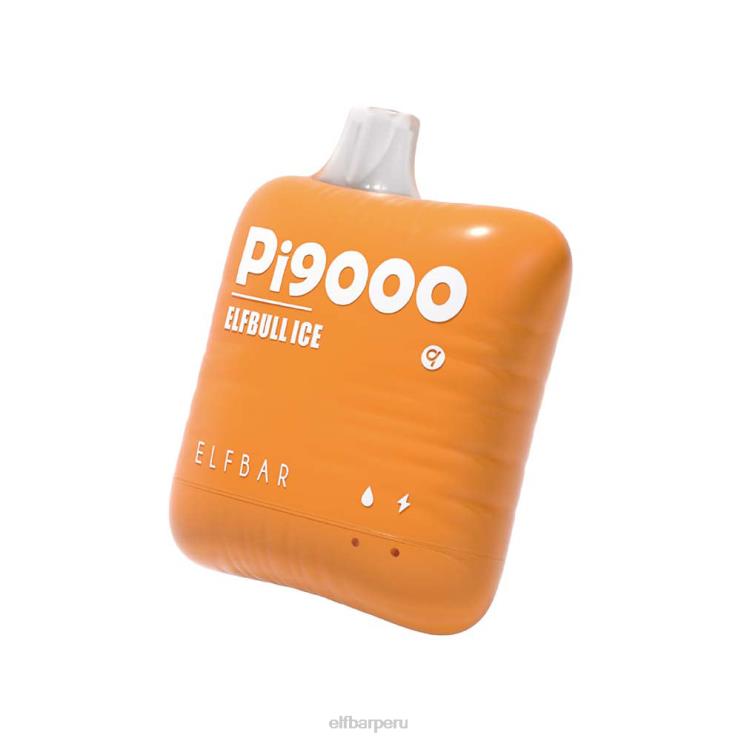 6DJVV109 ELFBAR pi9000 vaporizador desechable 9000 inhalaciones frambuesa uva