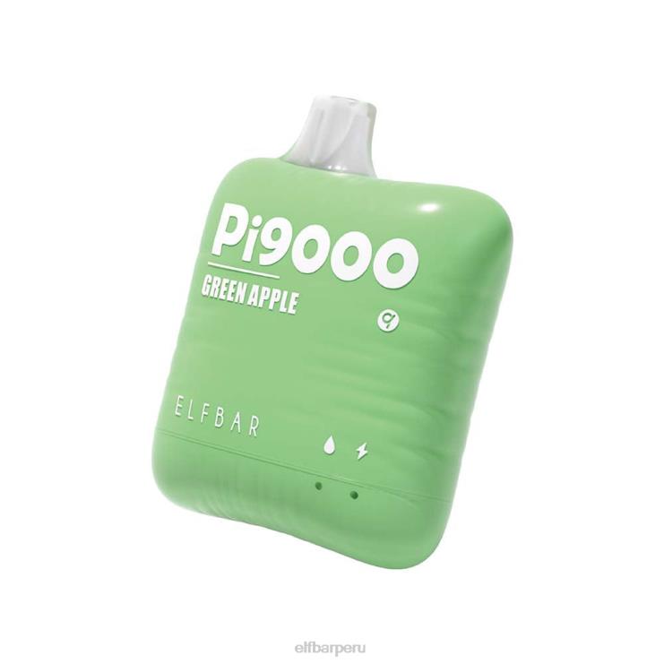 6DJVV111 ELFBAR pi9000 vaporizador desechable 9000 inhalaciones menta Limón