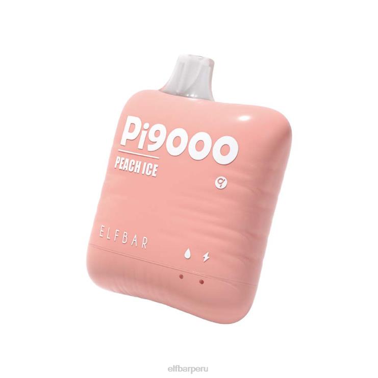 6DJVV113 ELFBAR pi9000 vaporizador desechable 9000 inhalaciones durazno