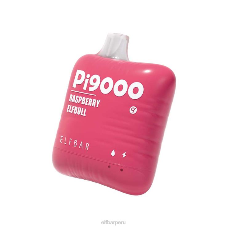6DJVV116 ELFBAR pi9000 vaporizador desechable 9000 inhalaciones toro duende frambuesa