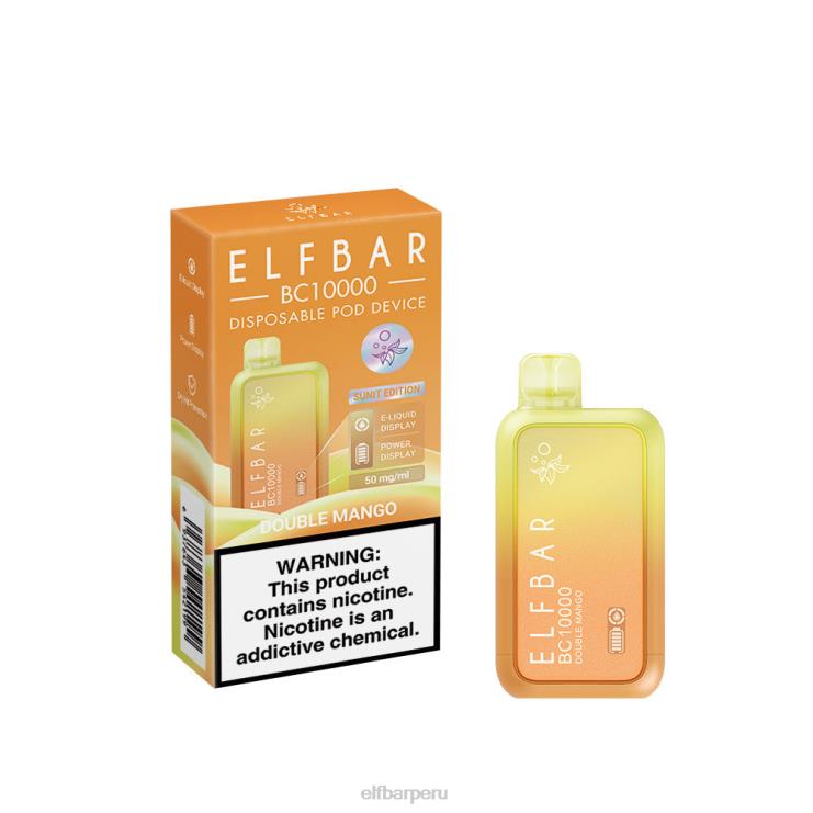6DJVV11 ELFBAR Venta superior del vape bc10000 desechable del mejor sabor mango doble