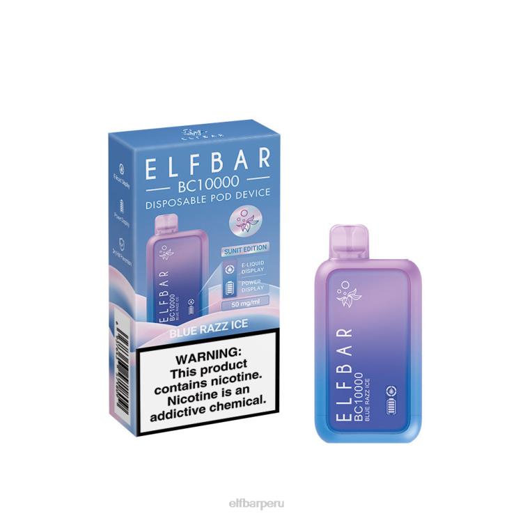 6DJVV1 ELFBAR Serie de hielo vape bc10000 desechable con el mejor sabor hielo azul