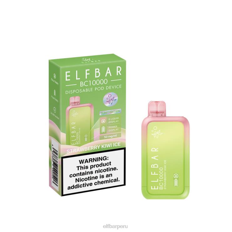 6DJVV1 ELFBAR Serie de hielo vape bc10000 desechable con el mejor sabor hielo azul