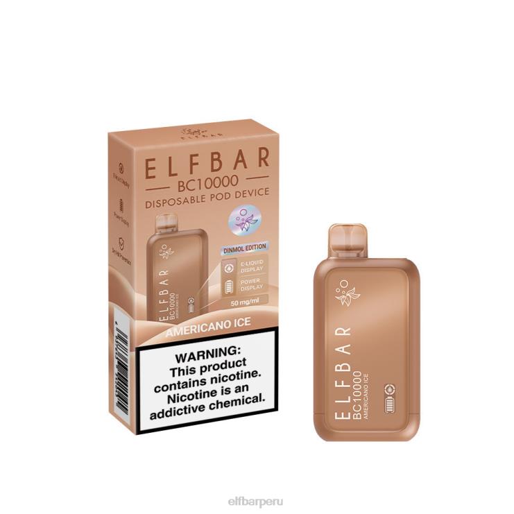 6DJVV1 ELFBAR Serie de hielo vape bc10000 desechable con el mejor sabor hielo azul