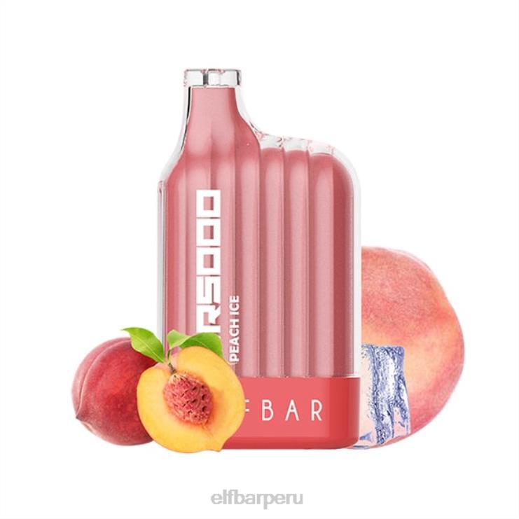 6DJVV21 ELFBAR Serie de hielo vape cr5000 desechable de mejor sabor limonada azul razz