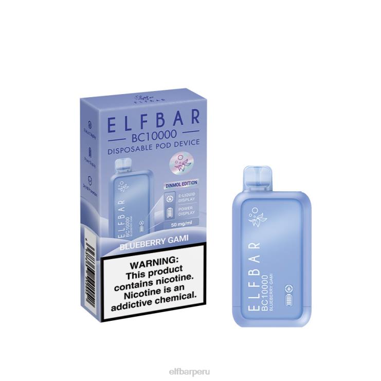 6DJVV49 ELFBAR vape desechable nuevo bc10000 10000puffs gami de arándanos