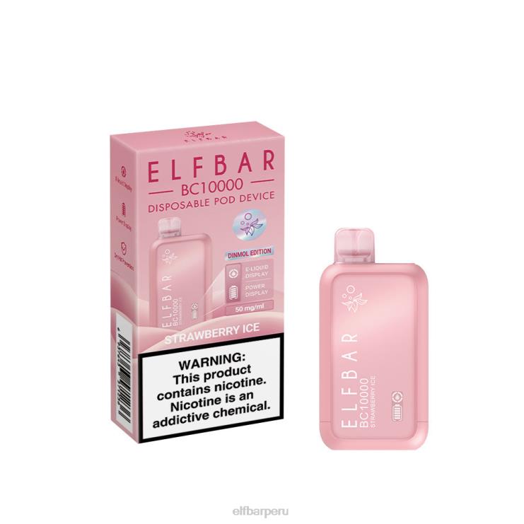 6DJVV6 ELFBAR Serie de hielo vape bc10000 desechable con el mejor sabor hielo de uva