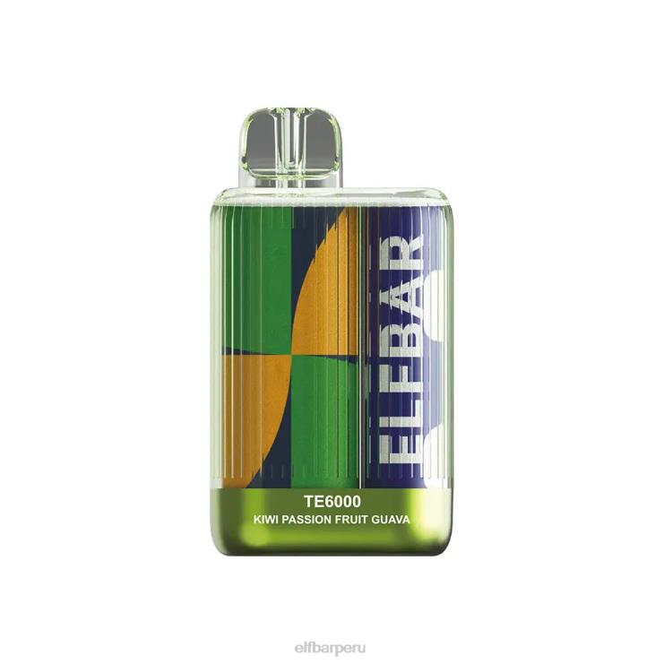 6DJVV84 ELFBAR soplos disponibles del vape te6000 kiwi maracuyá guayaba