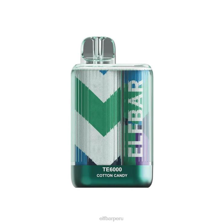 6DJVV88 ELFBAR soplos disponibles del vape te6000 algodón de azúcar