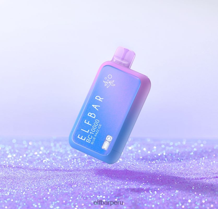 hielo azul