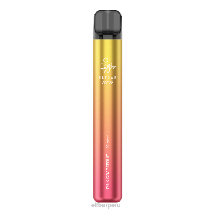 Vaporizador desechable elfbar 600v2 - 20 mg 06XD19 Toronja rosa