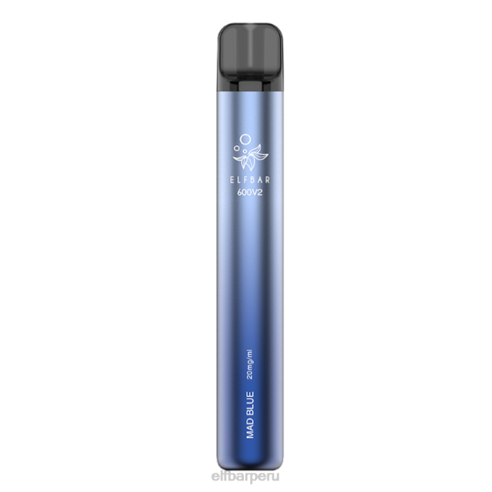 Vaporizador desechable elfbar 600v2 - 20 mg 06XD20 azul loco