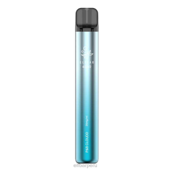 Vaporizador desechable elfbar 600v2 - 20 mg 06XD25 nube p&b
