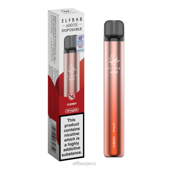 Vaporizador desechable elfbar 600v2 - 20 mg 06XD26 Rinbo nublado