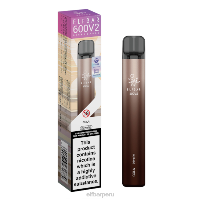 Vaporizador desechable elfbar 600v2 - 20 mg 06XD6 reajuste salarial